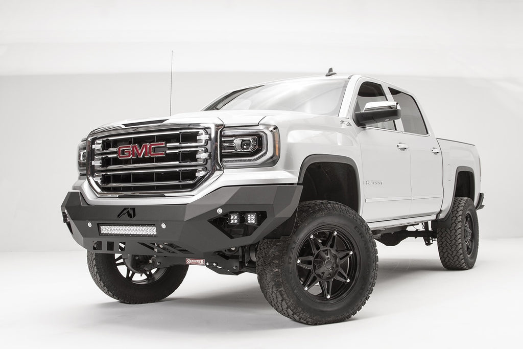 Fab Fours GS16-D3951-B Vengeance Front Bumper for Select GMC Sierra