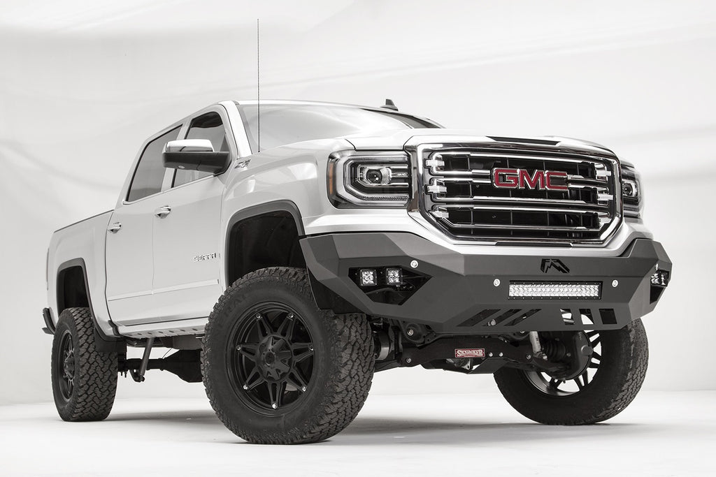 Fab Fours GS16-D3951-1 Vengeance Front Bumper for Select GMC Sierra