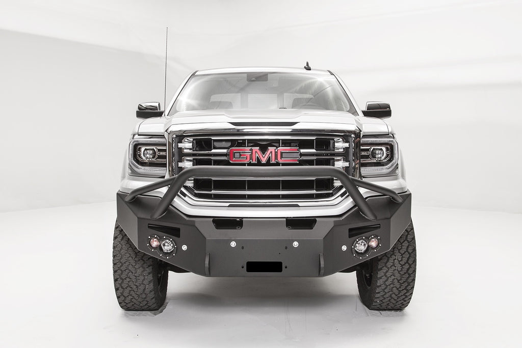 Fab Fours GS16-F3952-1 Premium Winch Front Bumper for Select GMC Sierra