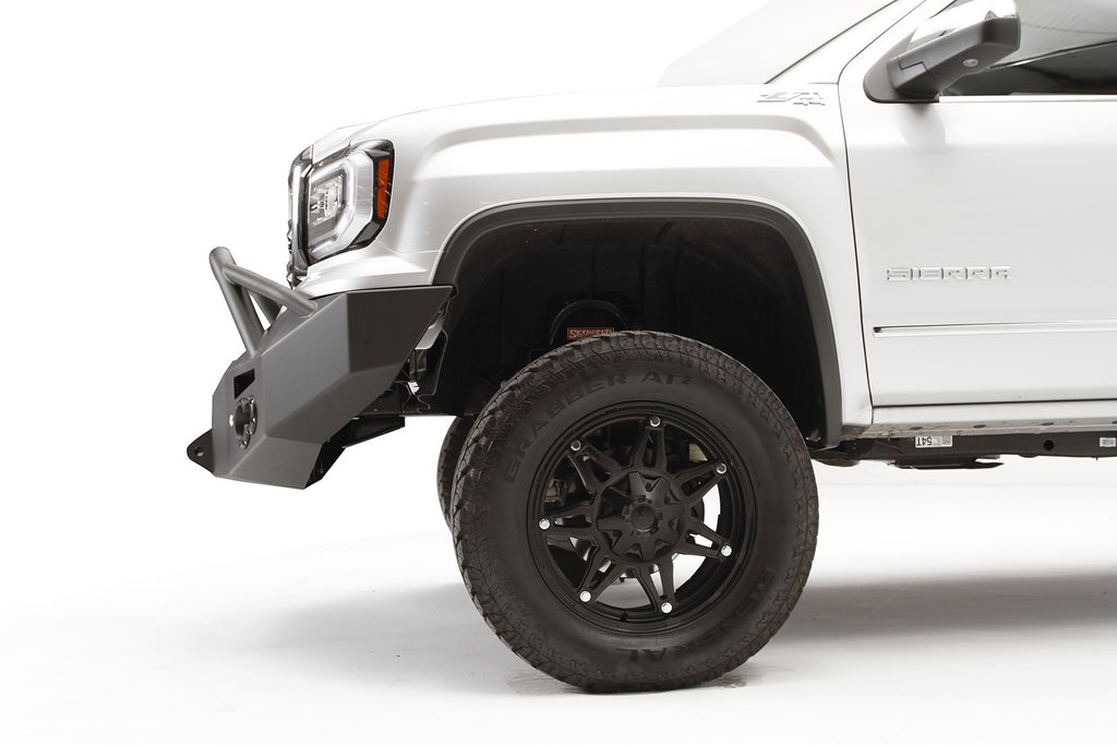 Fab Fours GS16-F3952-1 Premium Winch Front Bumper for Select GMC Sierra