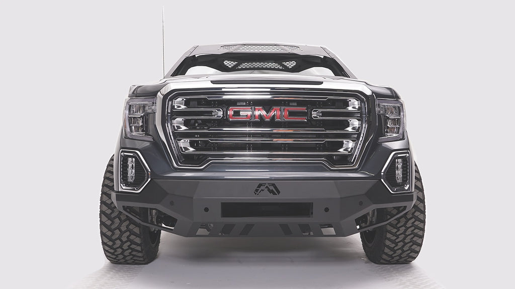 Fab Fours GS19-D6051-1 Vengeance Front Bumper for Select GMC Sierra 1500, GMC Sierra Limited
