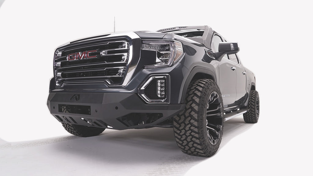 Fab Fours GS19-D6051-1 Vengeance Front Bumper for Select GMC Sierra 1500, GMC Sierra Limited