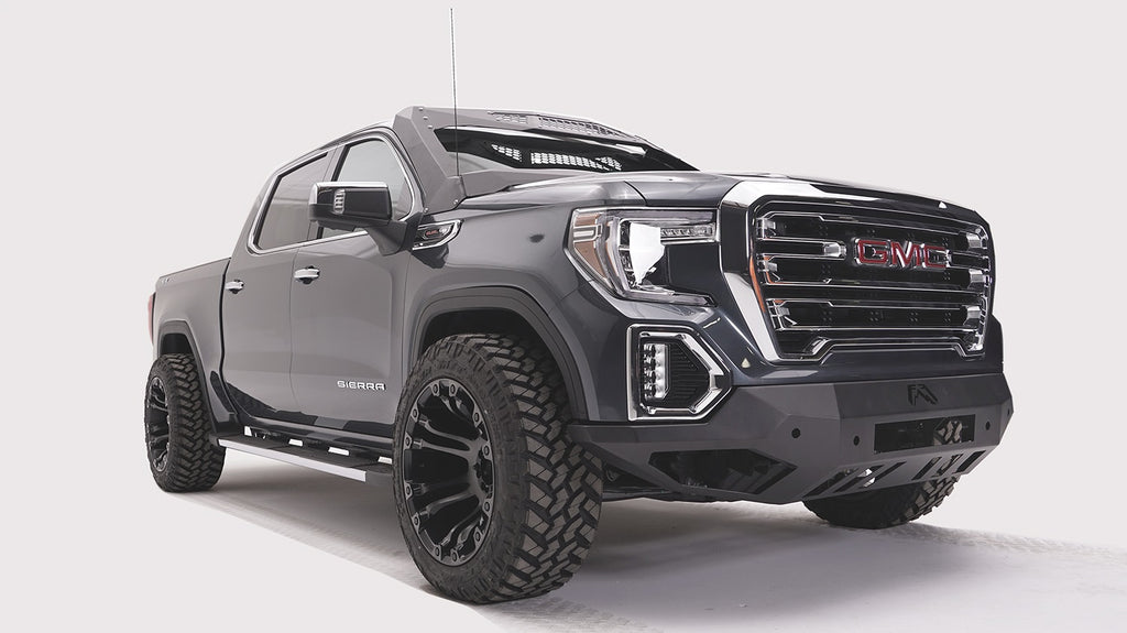 Fab Fours GS19-D6051-1 Vengeance Front Bumper for Select GMC Sierra 1500, GMC Sierra Limited