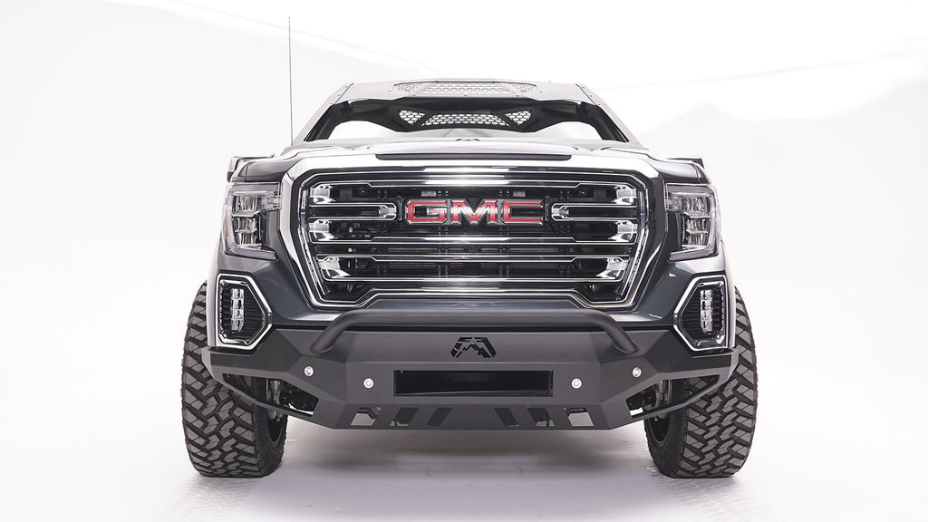 Fab Fours GS19-D6052-1 Vengeance Front Bumper for Select GMC Sierra 1500, GMC Sierra Limited