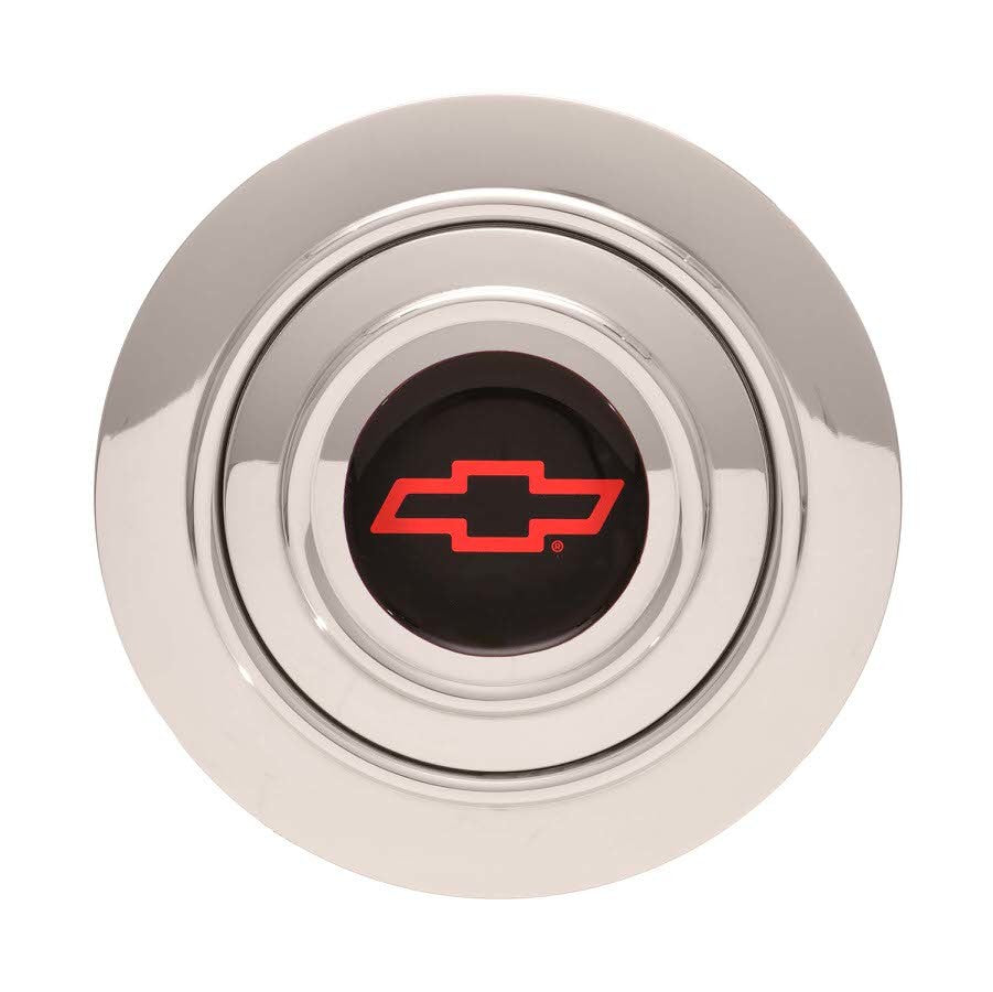 GT PERFORMANCE 11-1242 GT9 Horn Button Chevy Bow Tie Red