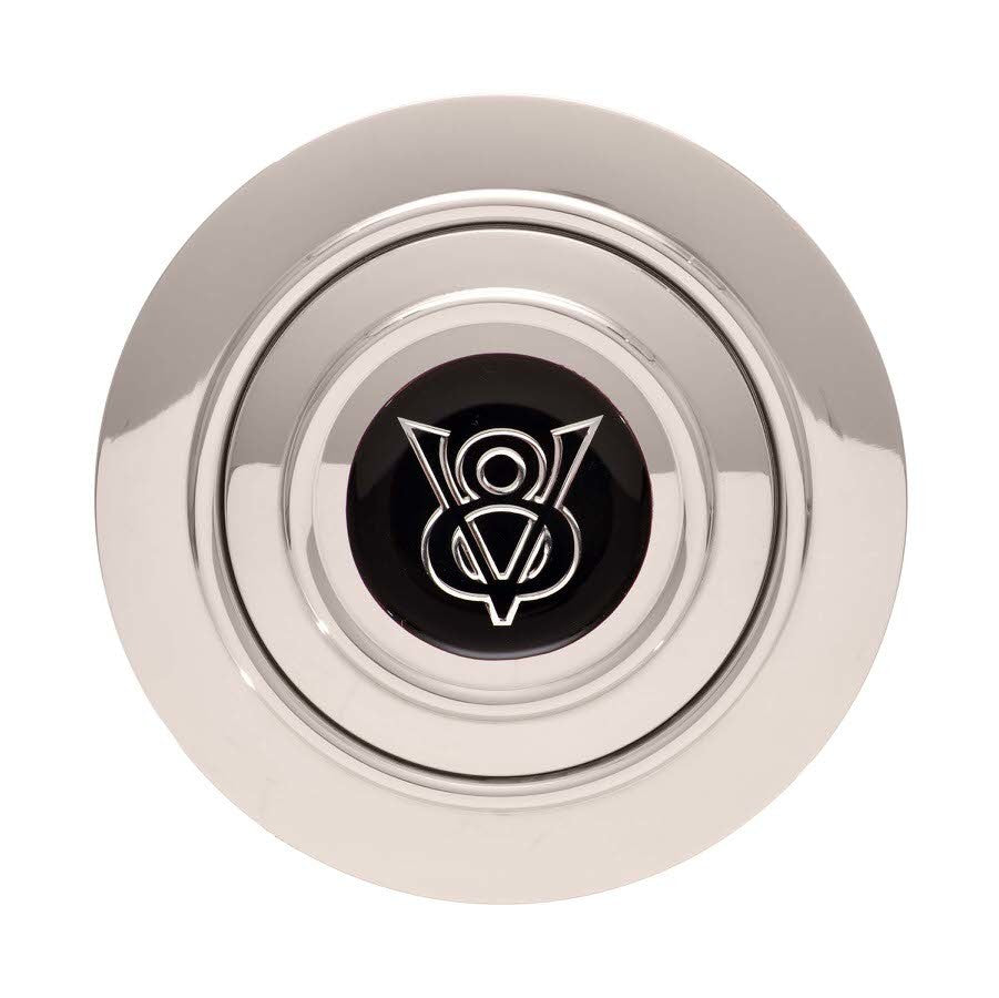 GT PERFORMANCE 11-1243 GT9 Horn Button V8 Logo Color Emblem