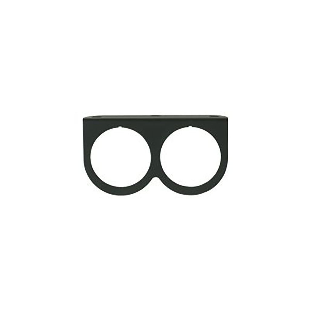 Gauge-Mount,-Panel,-Black,-2-58-,-Double
