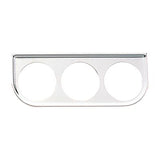 Equus Products E9823 Gauge Mount, Panel, Chrome, 2-1/16