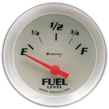 Load image into Gallery viewer, Gauge-Set,-3-38-Mech-Speedo,-2-OilpWtempFuelVolt,-Wht,-Slvr,-8000-Series