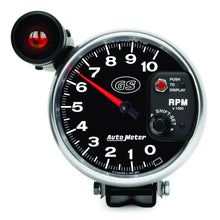 Load image into Gallery viewer, Gauge-Tachometer-5In.-10K-Rpm-Pedestal-W-Ext.-Shift-Lite-Gs