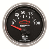 AutoMeter 3627-00406 GAUGE, OIL PRESSURE, 2 1/16