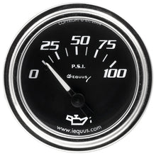 Load image into Gallery viewer, Gauge,-Oil-Pressure,-2-,-0-100-Psi,-90-Degree-Sweep,-Mech,-Chrome-7000-Series