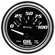 Load image into Gallery viewer, Gauge,-Oil-Pressure,-2-,-90-Degree-Sweep,-Elec,-Chrome,-7000-Series