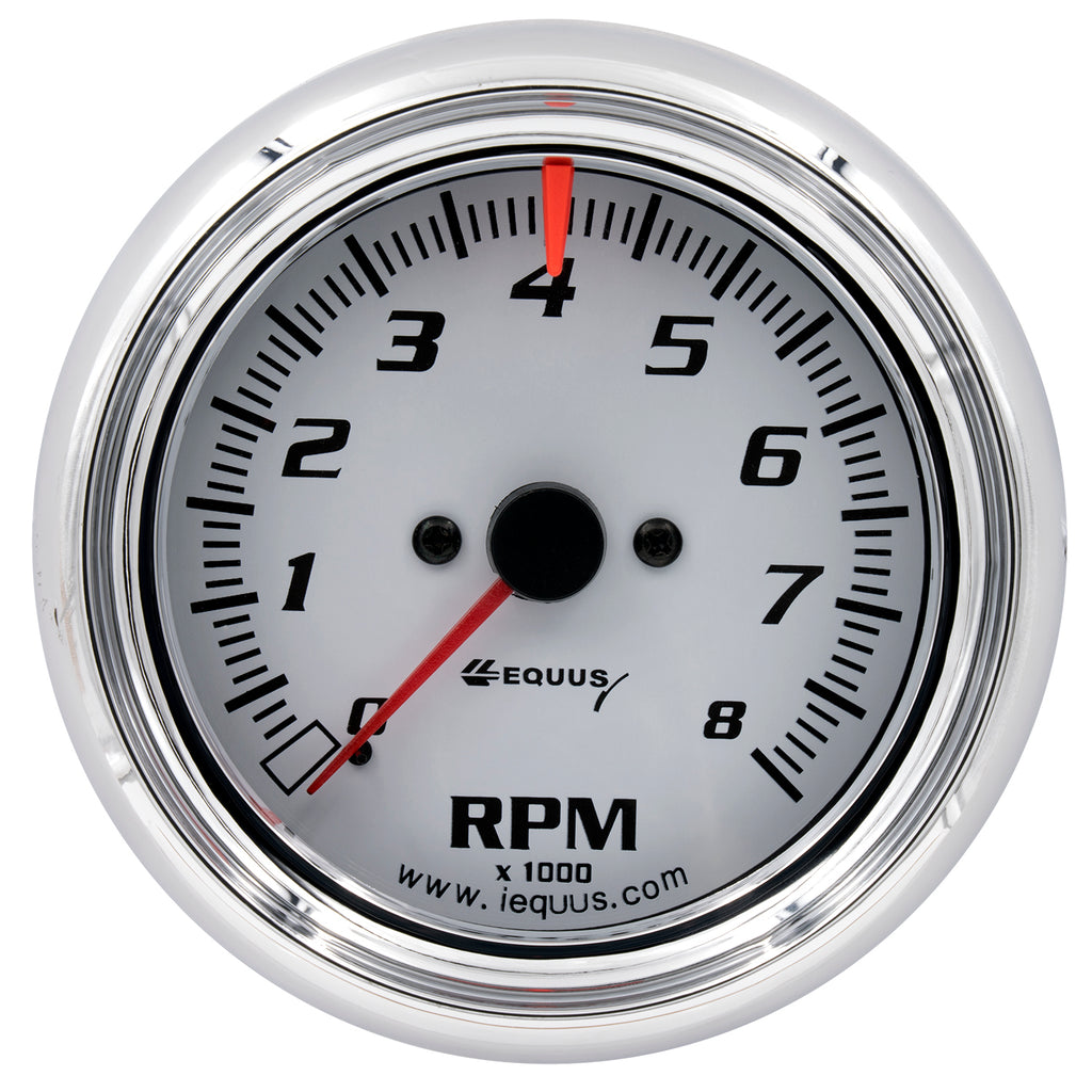 Gauge,-Tachometer,-3-38-,-8K-Rpm,-Wht-Dial,-5000-Series