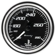 Load image into Gallery viewer, Gauge,-Water-Temp,-2-,-130-280-F,-270-Degree-Sweep,-Mech,-Chrome-7000-Series