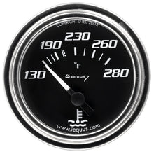 Load image into Gallery viewer, Gauge,-Water-Temp,-2-,-130-280-F,-90-Degree-Sweep,-Mech,-Chrme,-7000-Serie