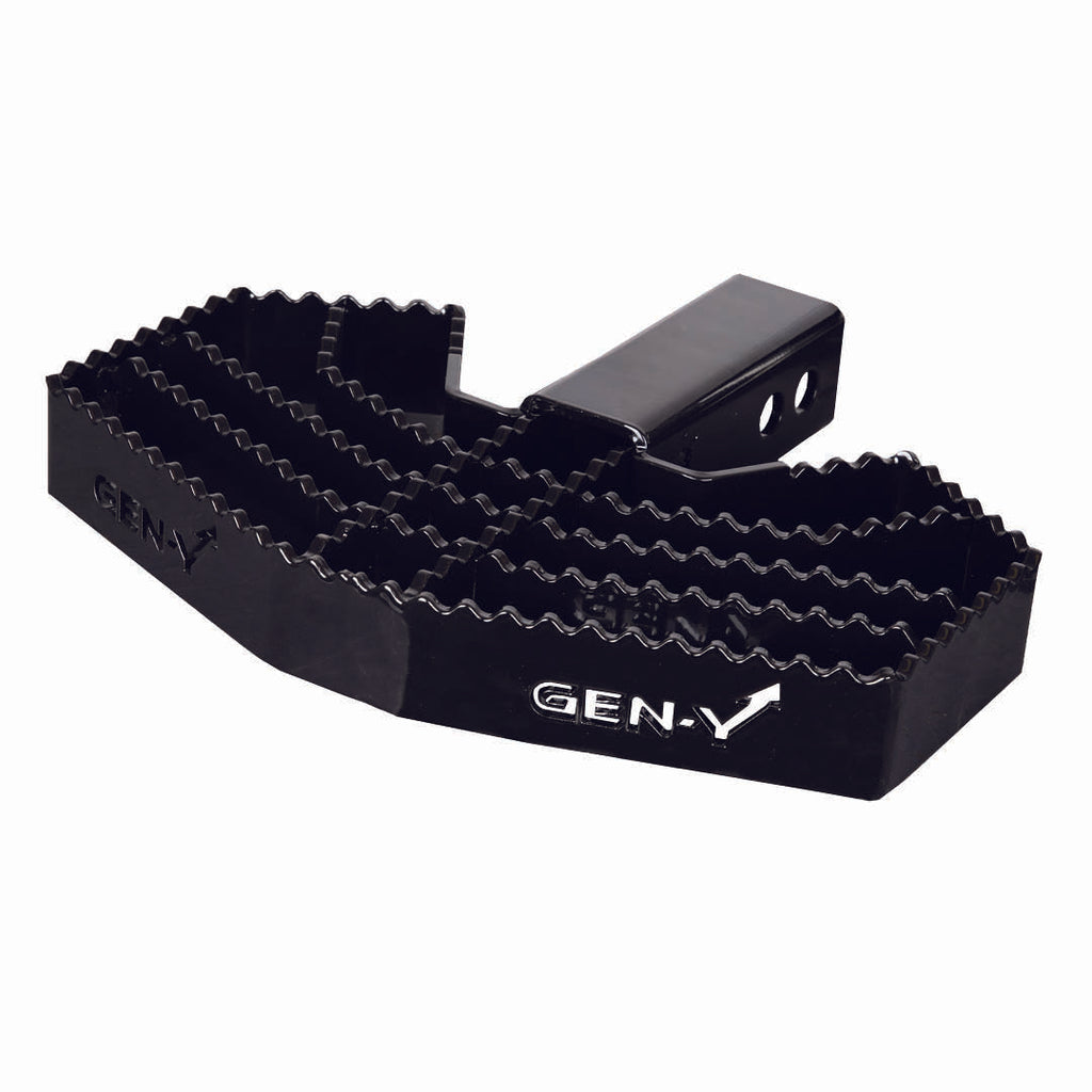 Gen-Y-2In-Shank-Heavy-Duty-500Lb-Capacity-Serrated-Hitch-Step