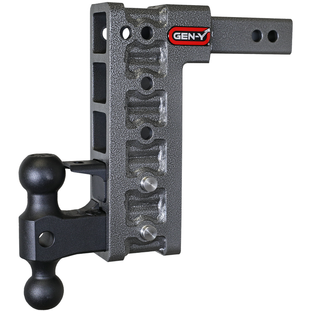 Gen-Y-Mega-Duty-2In-Shank-10In-Drop-2K-Tw-16K-Hitch-WGh-051-Dual-BallGh-032-Pintle-Lock