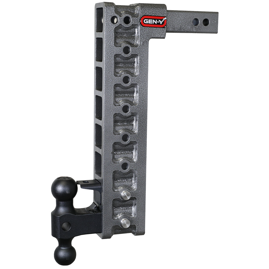 Gen-Y-Mega-Duty-2In-Shank-17.5In-Drop-16K-Hitch-WDual-BallPintle-LockStabilizer-Kit