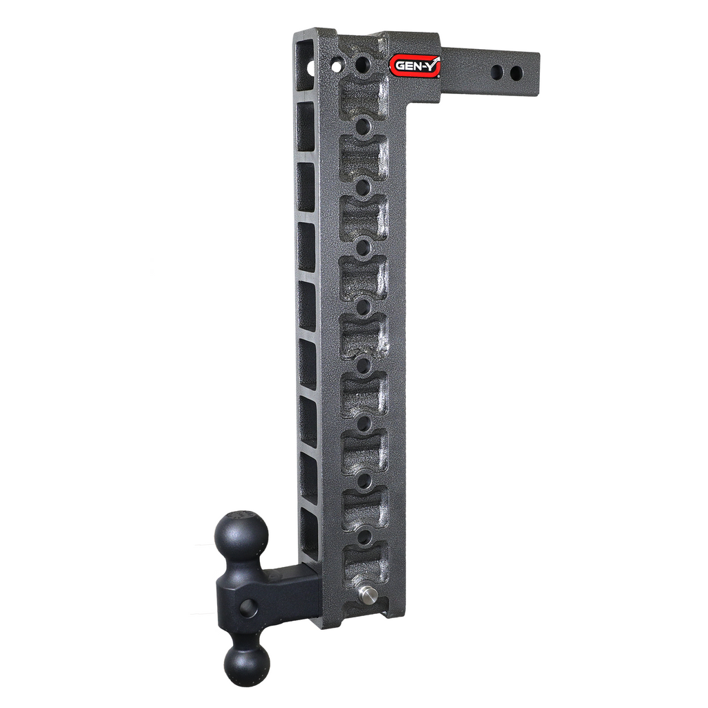 Gen-Y-Mega-Duty-2In-Shank-22.5In-Drop-10K-Hitch-WGh-031-Dual-BallGh-0100-Stabilizer-Kit