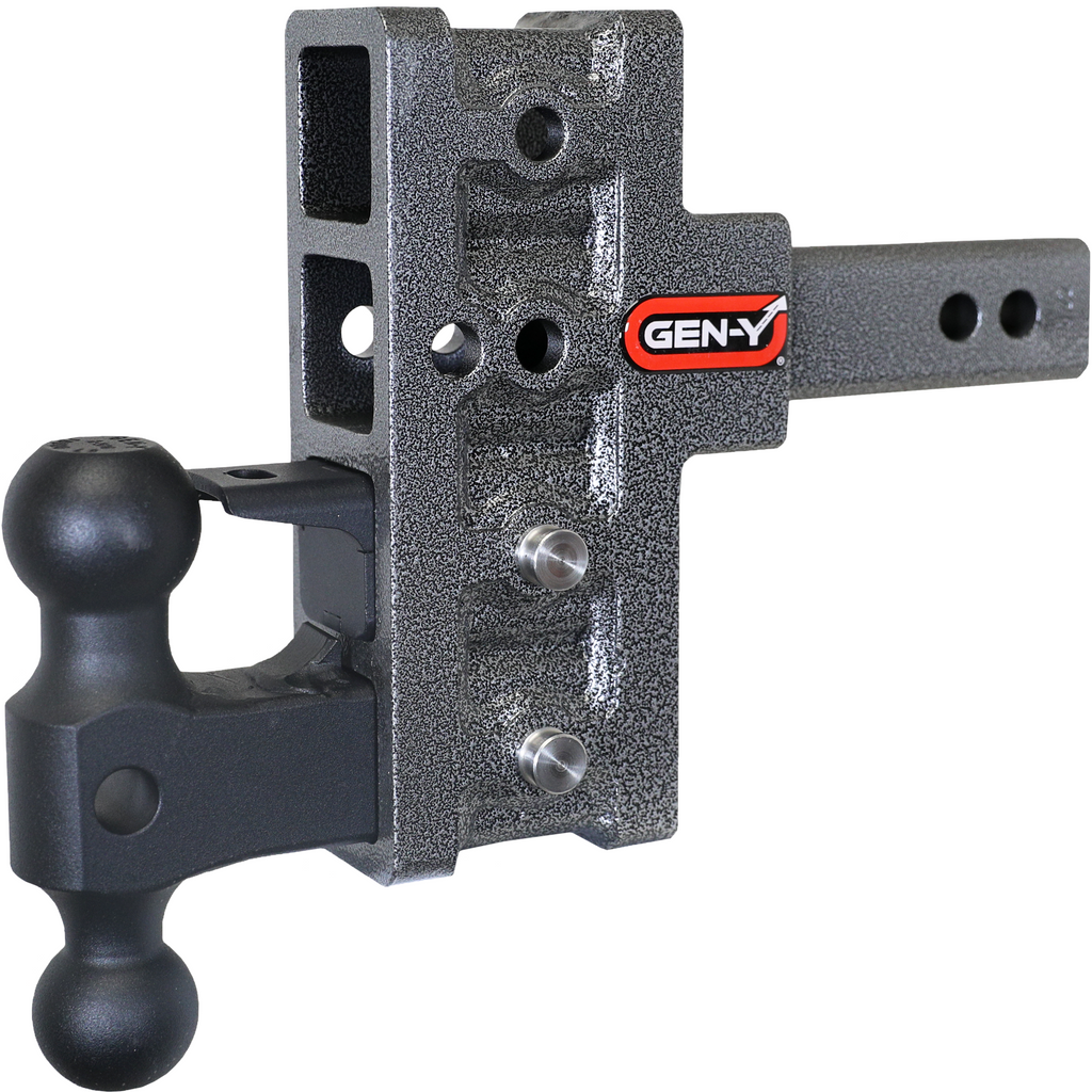 Gen-Y-Mega-Duty-2In-Shank-5In-Offset-Drop-2K-Tw-16K-Hitch-WGh-051-Dual-BallGh-032-Pintle-Lock