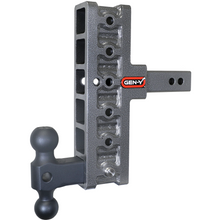 Load image into Gallery viewer, Gen-Y-Mega-Duty-2In-Shank-7.5In-Offset-Drop-1500Lb-Tw-10K-Hitch-WGh-031-Dual-Ball