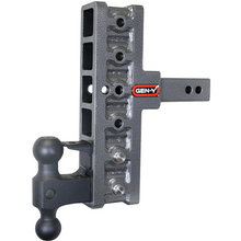Load image into Gallery viewer, Gen-Y-Mega-Duty-2In-Shank-7.5In-Offset-Drop-16K-Hitch-WGh-051-Dual-BallGh-032-Pintle-Lock