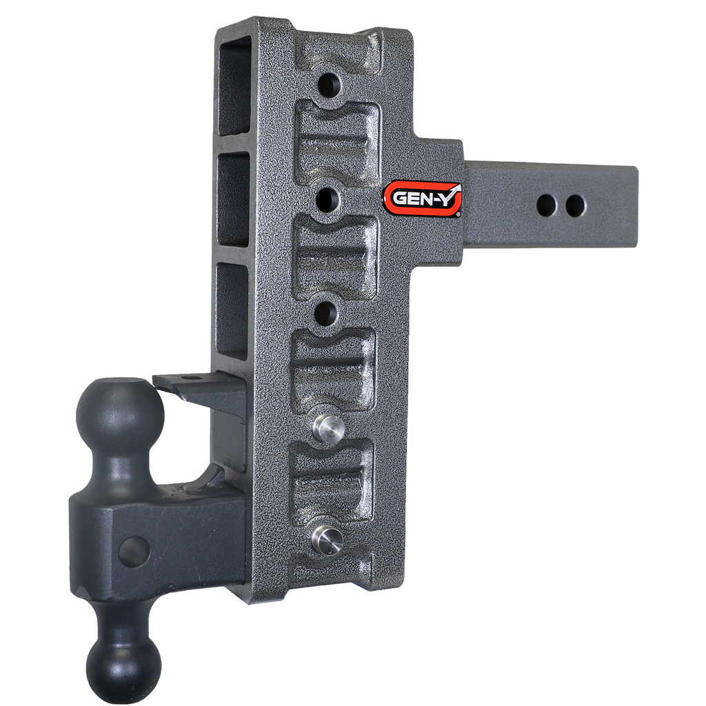 Gen-Y-Mega-Duty-2.5In-Shank-9In-Offset-Drop-21K-Hitch-WGh-061-Dual-BallGh-062-Pintle-Lock