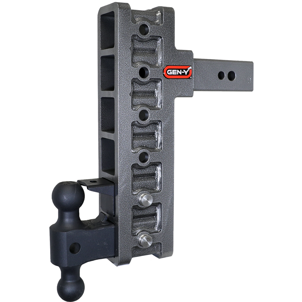 Gen-Y-Mega-Duty-2.5In-Shank-12In-Offset-Drop-32K-Hitch-WGh-0161-Dual-BallGh-0162-Pintle-Lock