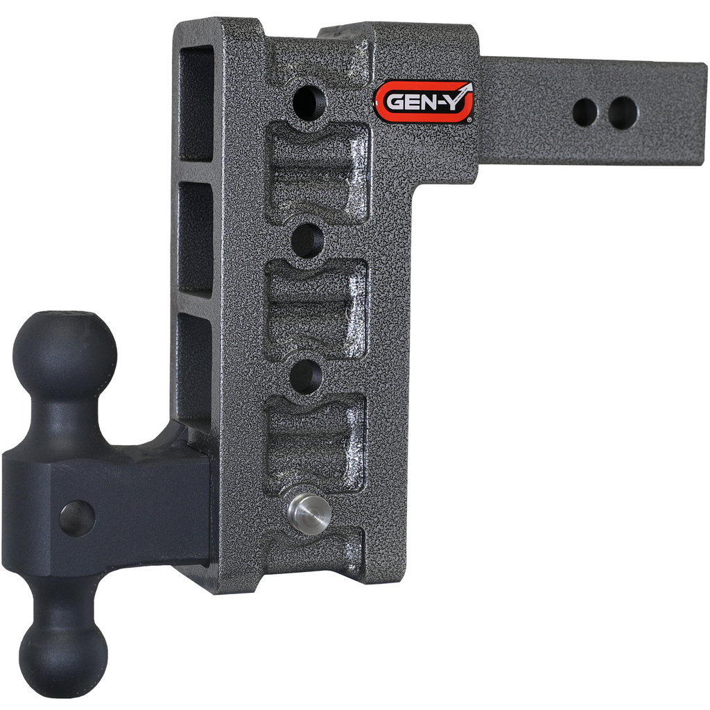 Gen-Y-Mega-Duty-2.5In-Shank-9In-Drop-3500Lb-Tw-32K-Hitch-WGh-0161-Dual-Ball