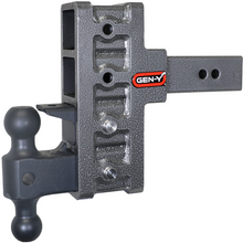 Load image into Gallery viewer, Gen-Y-Mega-Duty-2.5In-Shank-6In-Offset-Drop-21K-Hitch-WGh-061-Dual-BallGh-062-Pintle-Lock
