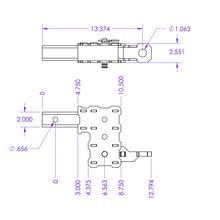 Load image into Gallery viewer, Gen-Y-Phantom-2In-Hollow-Shank-4.5In-Drop-500Lb-Tw-12K-Hitch-WGh-102541-MountGh-102359-Pin--Clip