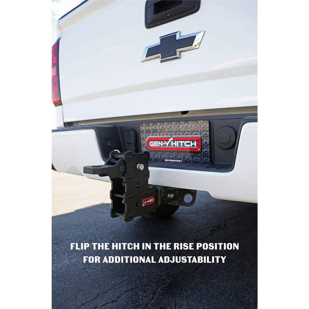 Gen-Y-Phantom-2In-Hollow-Shank-4.5In-Drop-500Lb-Tw-12K-Hitch-WGh-102541-MountGh-102359-Pin--Clip