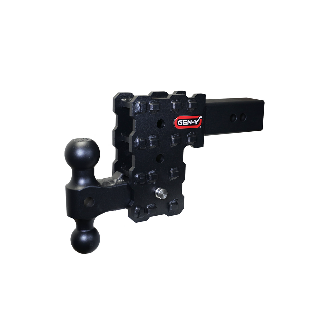Gen-Y-Phantom-X-2.5In-Solid-Shank-5In-Drop-1.6K-Tw-16K-Hitch-WGh-051-Dual-Ball