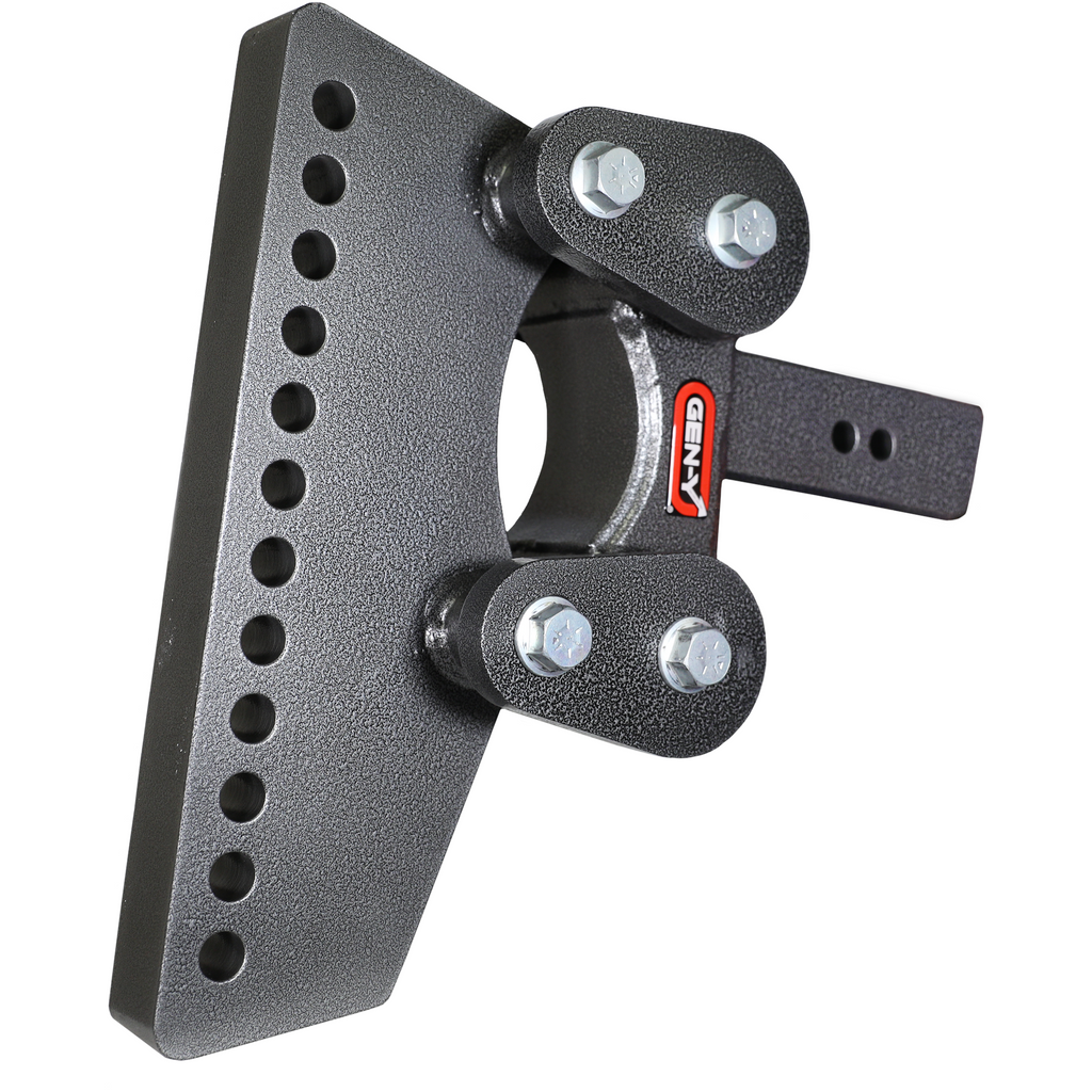 Gen-Y-The-Boss-Torsion-Flex-2.5In-Weight-Distribution-Shank-9.5In-Drop-1700Lb-Tw-16K-Hitch