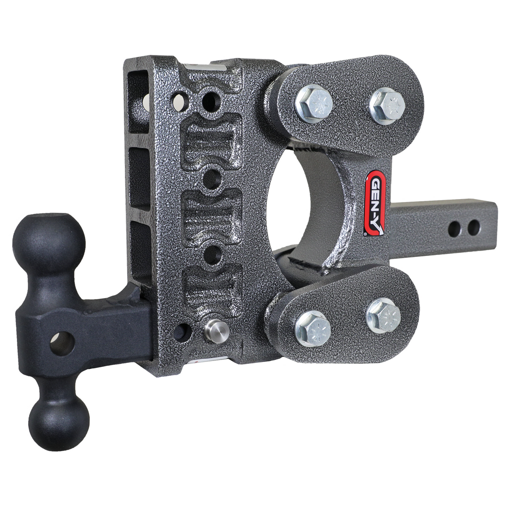 Gen-Y-The-Boss-Torsion-Flex-2In-Shank-5In-Drop-1700Lb-Tw-16K-Hitch-WGh-051-Dual-Ball