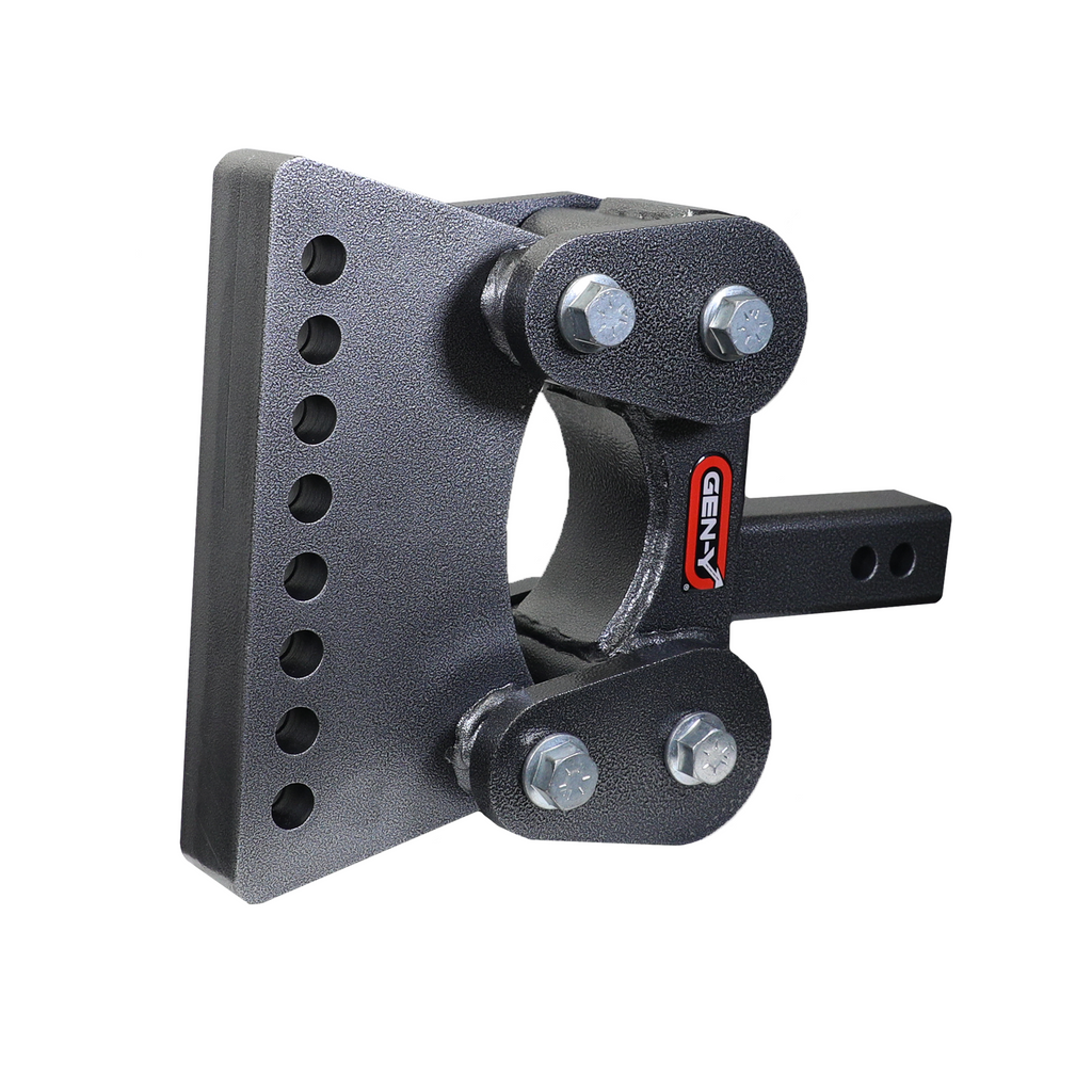 Gen-Y-The-Boss-Torsion-Flex-2In-Weight-Distribution-Shank-6.5In-Drop-1100Lb-Tw-10K-Hitch
