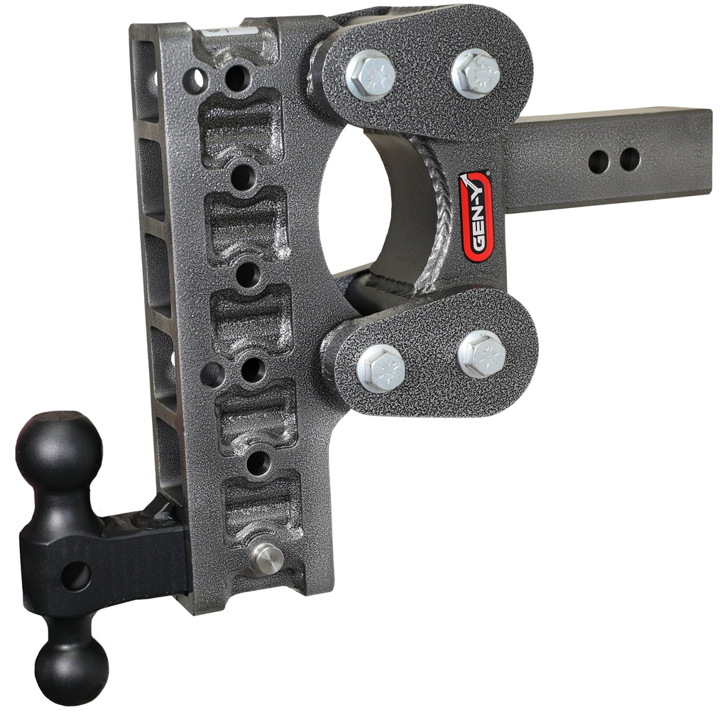Gen-Y-The-Boss-Torsion-Flex-2.5In-Shank-10In-Drop-1700Lb-Tw-16K-Hitch-WGh-051-Dual-Ball