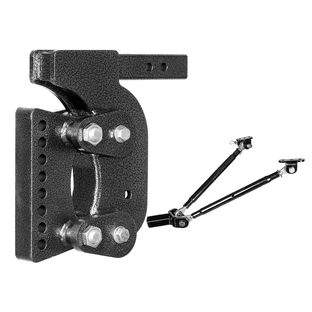 Gen-Y-The-Boss-Torsion-Flex-2.5In-Weight-Distribution-Shank-15In-Drop-21K-Hitch-WStabilizer-Kit