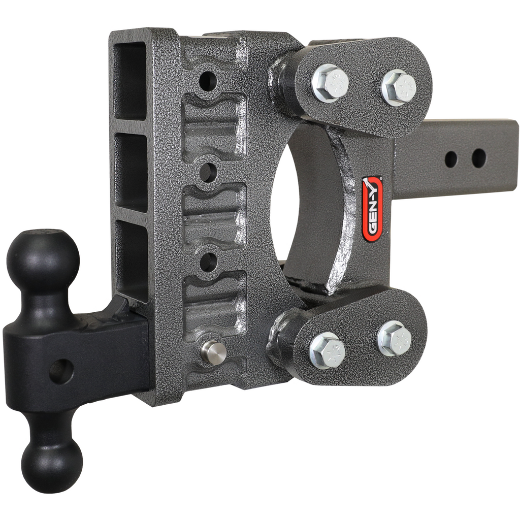 Gen-Y-The-Boss-Torsion-Flex-3In-Shank-6In-Drop-2400Lb-Tw-21K-Hitch-WGh-061-Dual-Ball