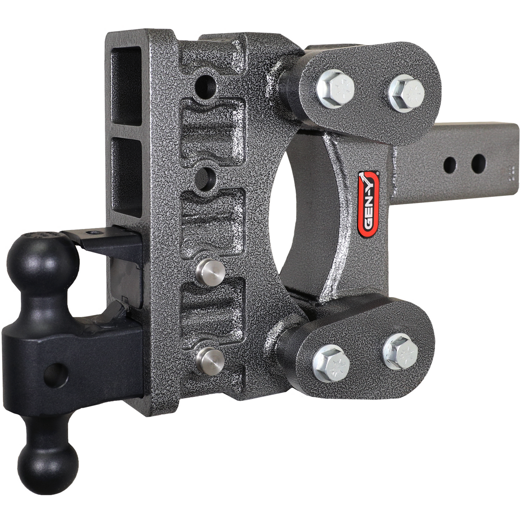 Gen-Y-The-Boss-Torsion-Flex-3In-Shank-6In-Drop-32K-Hitch-WGh-0161-Dual-BallGh-0162-Pintle-Lock