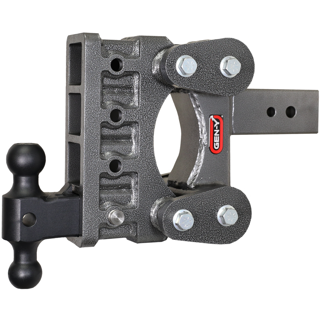 Gen-Y-The-Boss-Torsion-Flex-3In-Shank-6In-Drop-3500Lb-Tw-32K-Hitch-WGh-0161-Dual-Ball