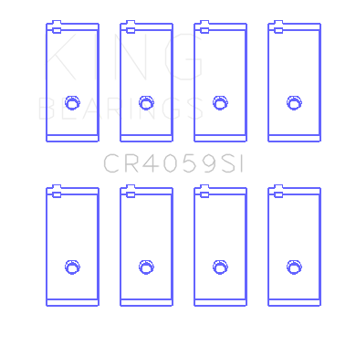 General-Motors-138Ci-2.3L-L40Ld2-16V-(Size-0.25Mm)-Connecting-Rod-Bearing-Set