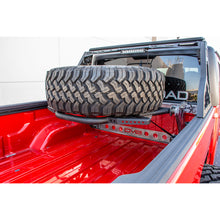 Load image into Gallery viewer, Gladiator-In-Bed-Adjustable-Tire-Carrier-For-20-Pres-Jeep-Gladiator-Dv8-Offroad