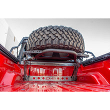 Load image into Gallery viewer, Gladiator-In-Bed-Adjustable-Tire-Carrier-For-20-Pres-Jeep-Gladiator-Dv8-Offroad