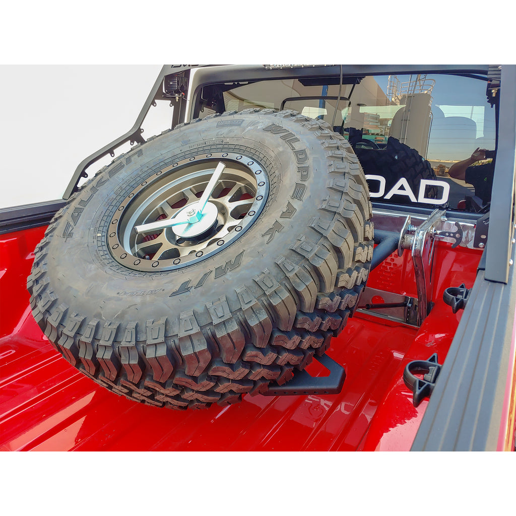 Gladiator-In-Bed-Adjustable-Tire-Carrier-For-20-Pres-Jeep-Gladiator-Dv8-Offroad