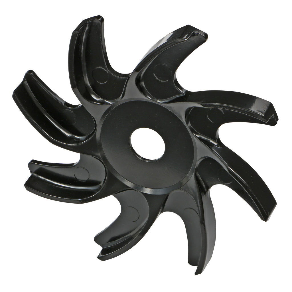 Gm--Ford-Passenger-Car-Aluminum-Alternator-Pulley-Fan--Black-Finish