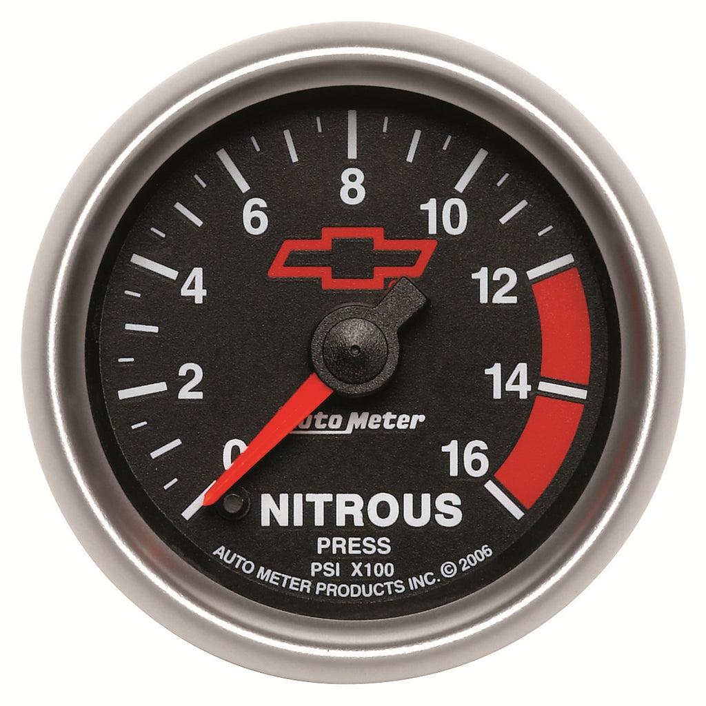 Gm-Bowtie-Black-2-116In-0-1600-Psi-Nitrous-Pressure---Digital-Stepper-Motor