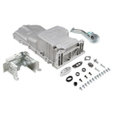 Holley 302-22  Gm Gen V Lt Swap Oil Pan - Drag Race - As Cast With Turbo Oil Return