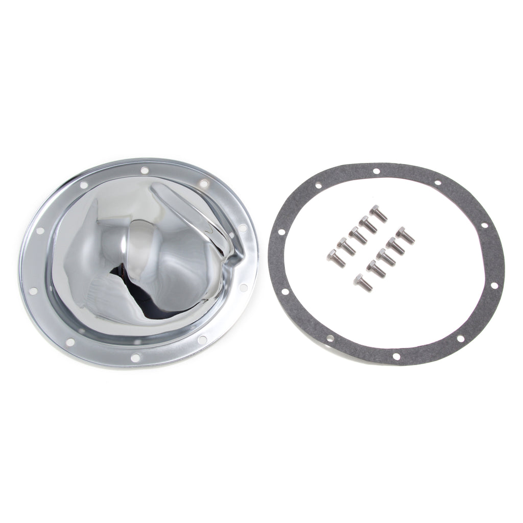 Gm-Intermediates-12-Ton-Trucks-(10Bolt),-Complete-Chrome-Differential-Cover-Kit